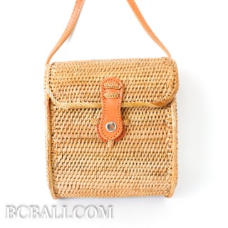 Passport Rattan Sling Bags Hand Woven Bali Best Quality